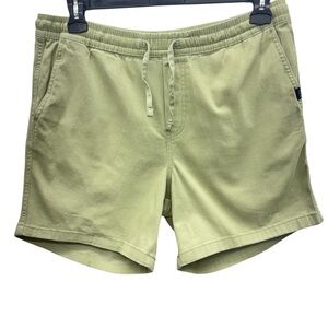 JACK & JONES Men's Swamp Green Jogger Shorts Size Large  Casual Summer